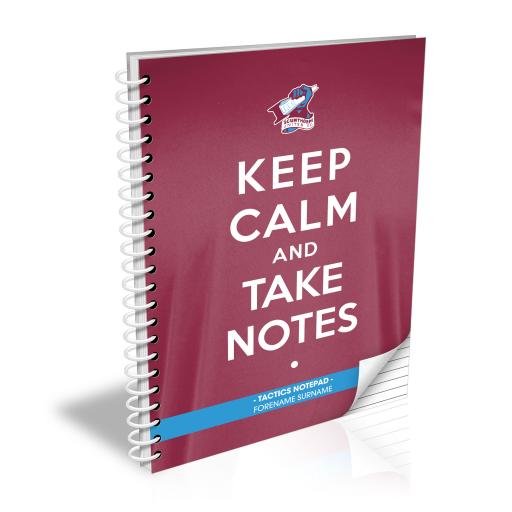 Scunthorpe United FC Keep Calm Notebook