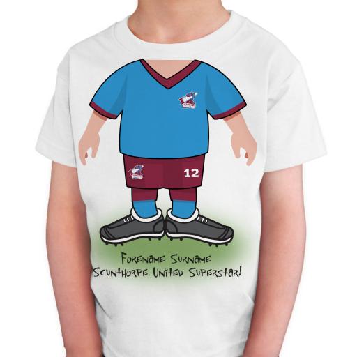 Scunthorpe United FC Kids Use Your Head T-Shirt